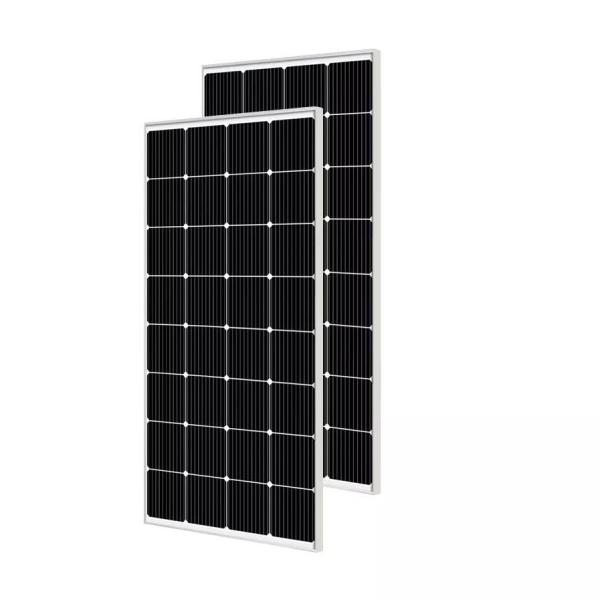 ロンギの白色バックシート付きのグレード単一太陽電池硬太陽光パネル