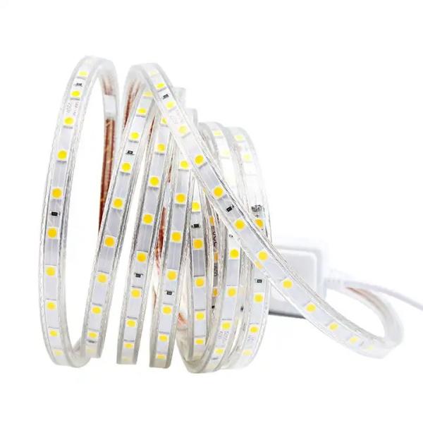 Material de PVC 18m Luz de dia LED com IP67 resistente à água e mudança de cor RGB