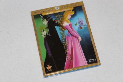 2016 Blue ray Sleeping Beauty 2discs cartoon dvd Movies Blu-ray disney movie for children