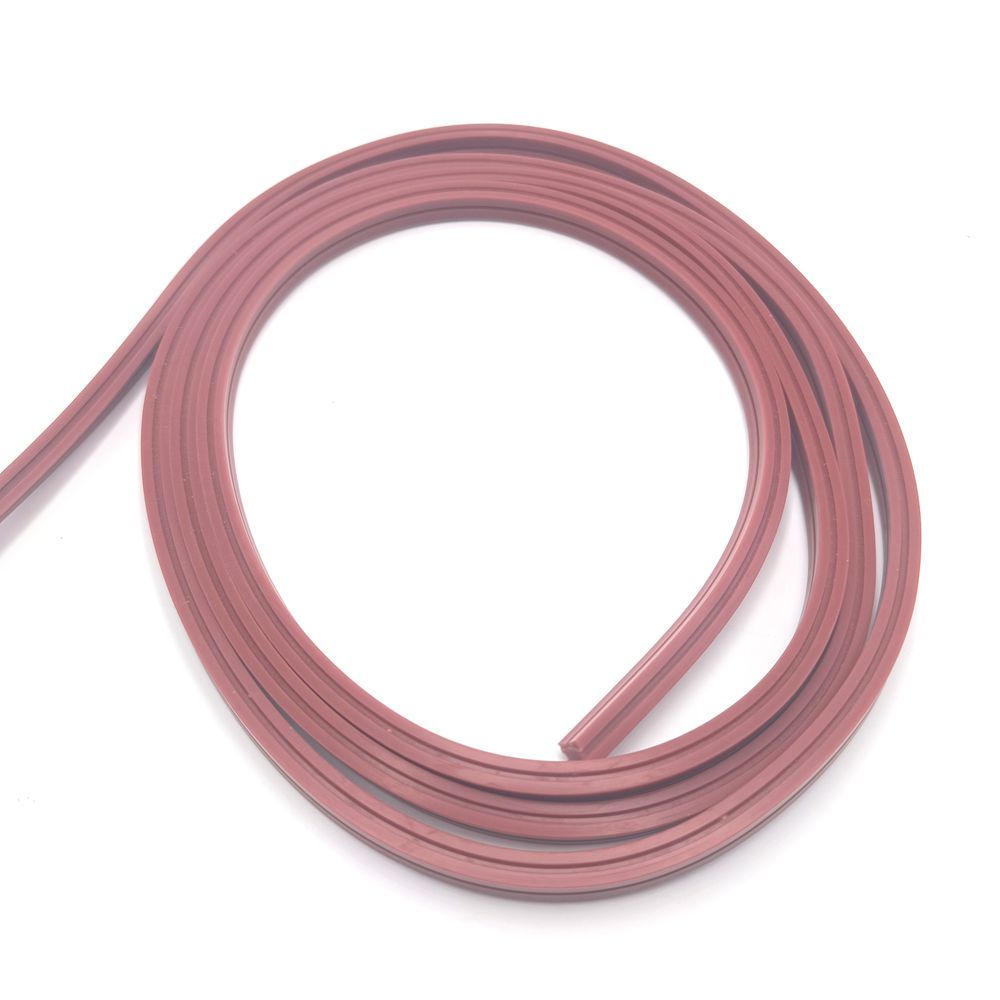 Customized Shape Extruded Profile 100 Meters EPDM Entry Door Weather Stripping