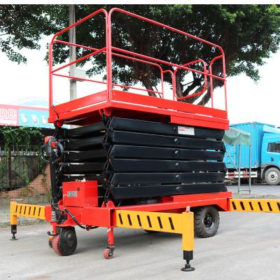 Push Button Operated Electric Lifing Table with 60V/1.2kw Motor