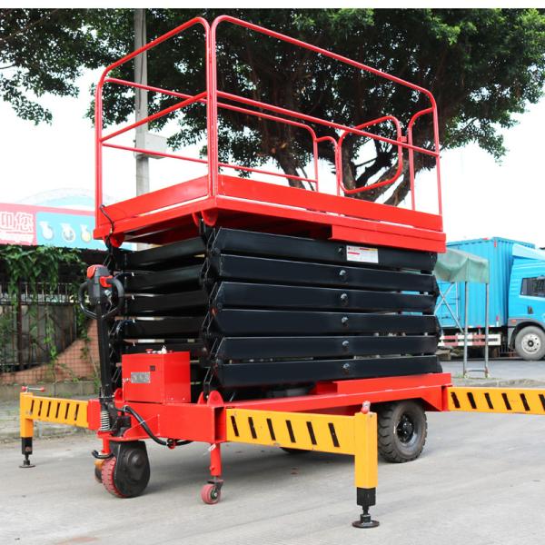 Push Button Operated Electric Lifing Table with 60V/1.2kw Motor