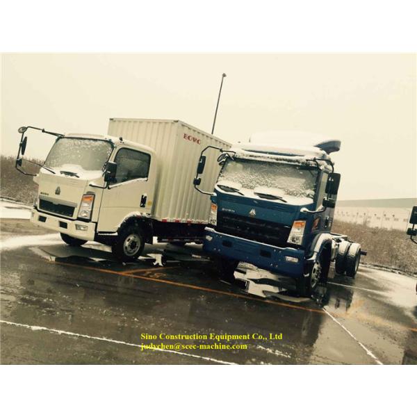 обязанность света двигателя 140хп Хово максимальной загрузки 5т тележки коробки холодильника 4.2м