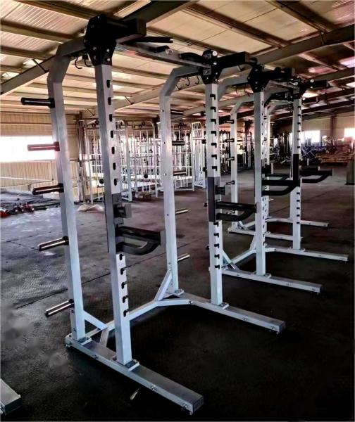 Gym Machines Exercise Multi Functional Power Cage Squat Rack Shoulder Chest Leg Press Smith Machine	 Half Squat Rack