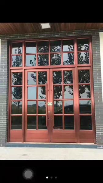 Modern Interior Decorative Balcony Shop Front Aluminium Casement Door