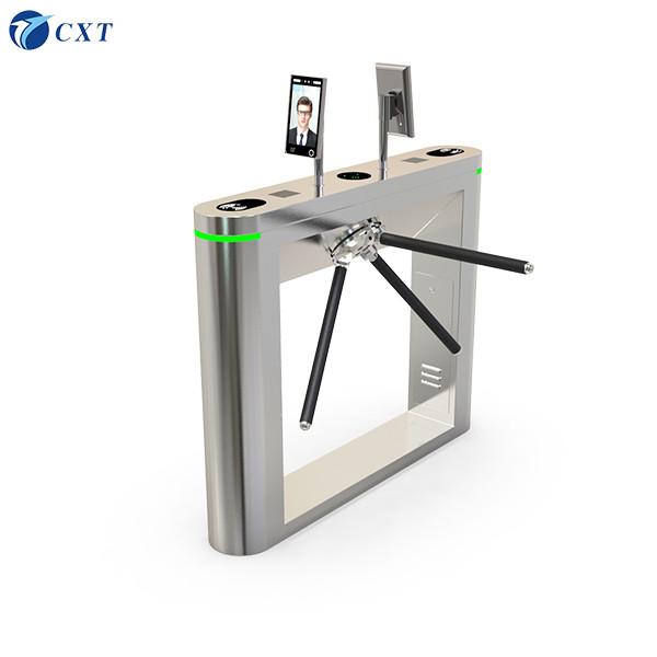 High Performance 304 Tripod Barrier Gate Drop Arm Turnstile With Light Strip