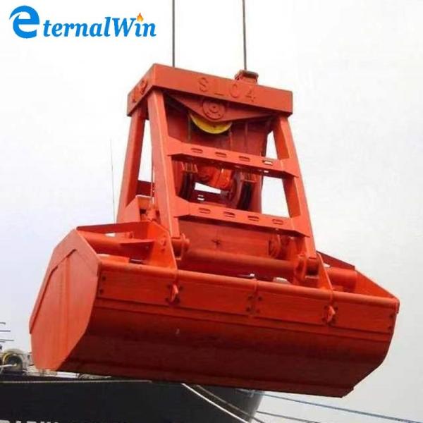 Электрические гидравлические порты самосхвата крана регулируют тяжелый хватальщик раковины груза