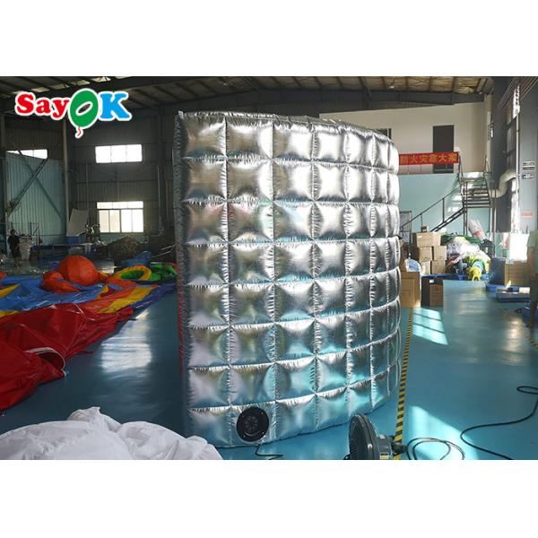 Белые события дней рождения свадеб стены будочки фото СИД раздувные рекламируя