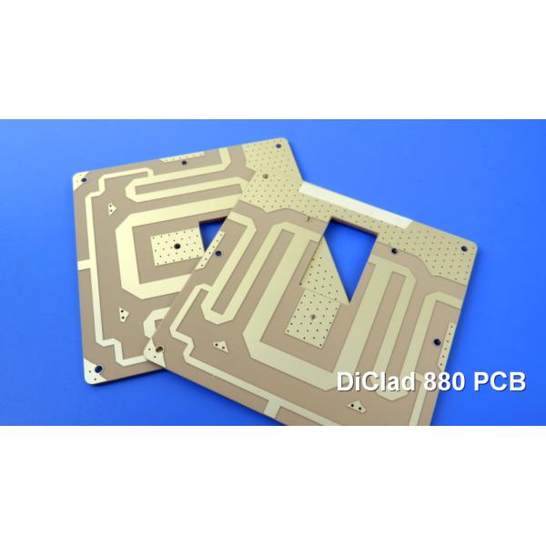 DiClad 880 RF laminates PCB thickness in 20mil (0.508mm), 30mil (0.762mm), 60mil (1.524mm)