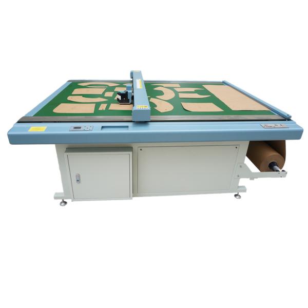 9015 Dual Head HP45 Ink Cartridges Paper Pattern Cutter Machine with 1200mm/s Cutting Speed and Vacuum Adsorption Fastening