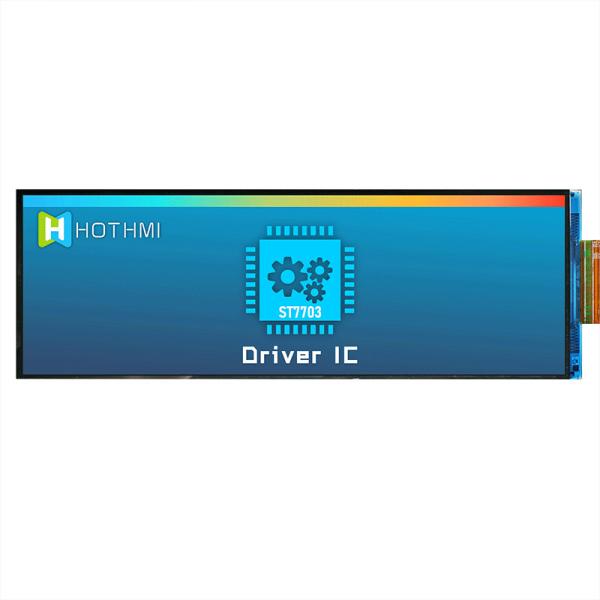7,8 тип TFT Адвокатуры дюйма 400x1280, дисплей LCD высокой яркости ST7703