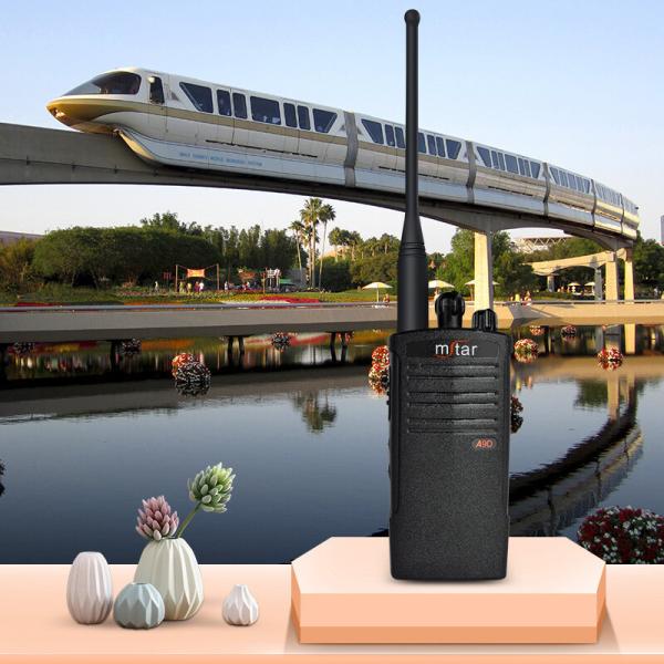 Radio numérique bidirectionnelle A9D IP54 étanche à l'eau et à la poussière commutation numérique analogique longue portée walkie-talkie