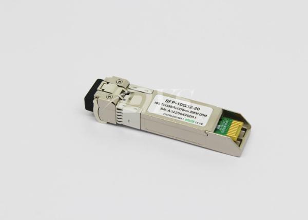 Transceptor bidirecional complacente de RoHS 10Gb/s SFP+, 20km