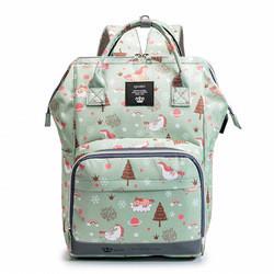 Waterproof Large Capacity Maternity Diaper Bag Mommy Bag Multifunctional Nappy Backpack With Stroller Strap For Mom&Dad