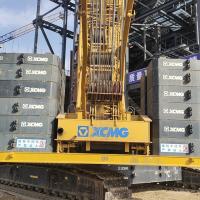 大規模なインフラストラクチャ建設に必要な使用されたクローラークレーン機器2400t.M 350t