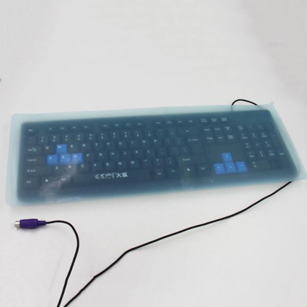 Nontoxic Durable Keyboard Silicone Protector , Waterproof Keyboard Protective