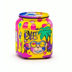 Gravure Printing Custom Order Special Shaped 3.5g Die Cut Irregular Pouches Ziplock Bags Soft Touch Mylar Plastic Food Storage