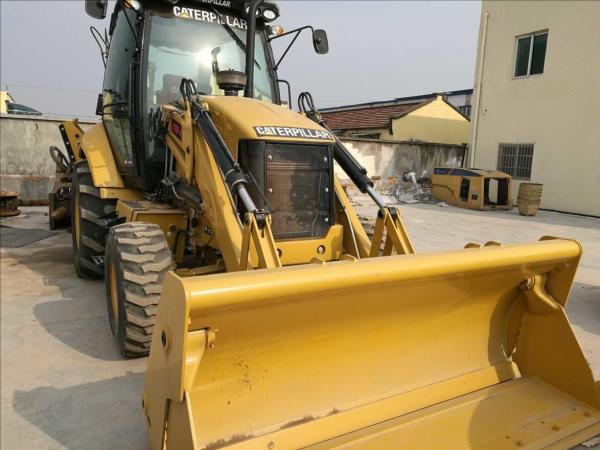 High operating efficiency CAT 420F backhoe loader excavator used Caterpillar 416 420 4X4