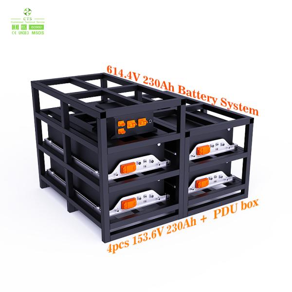 CTS Standard 614.4V 230Ah 141KWh Lifepo4 Marine Passenger Boat Lithium ion Battery