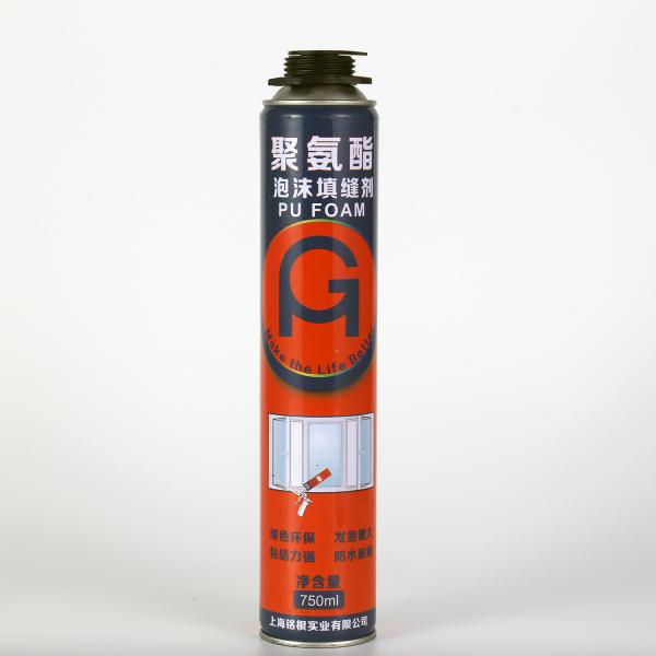 Commercial fire retardant Polyurethane Foam , Structural Expanding Pu Foam Adhesive