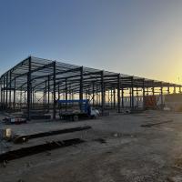 Construção longa da oficina da construção de aço do período do teto alto com materiais de grande resistência para México