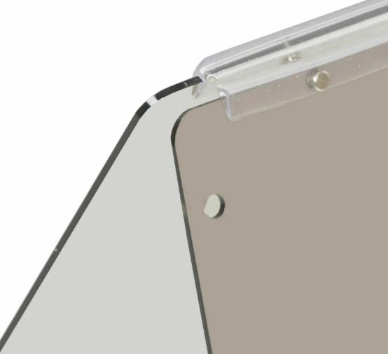 Club Car DS Folding Windshield Polycarbonate Tinted 1982-2000.5