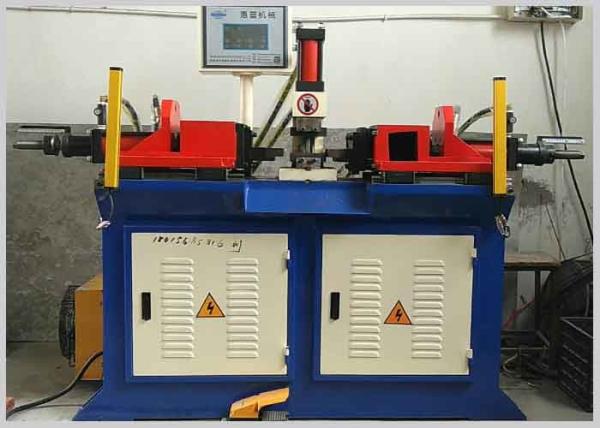 SGD40 Hydraulic Tube End Forming Machines One Work Station With Scm Controlling