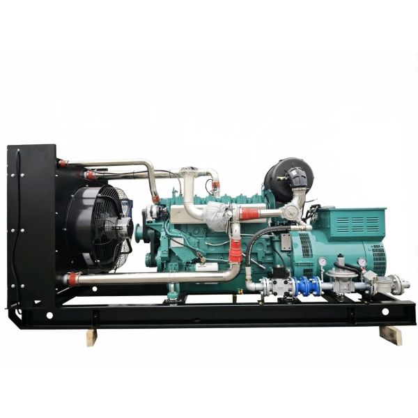 Gas consumption 0.3 M³/h Natural Gas Generator Rated Current 18-1080A Output Power 200kw Power Supply for Commercial