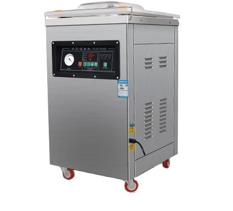 600*10mm Sealing Strip Size Vertical Vacuum Sealer Machine for Plastic Packaging Needs