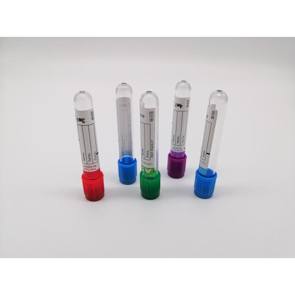 Coagulant 10ml Blood Collection Tube Purple 10 Ml Edta Tubes