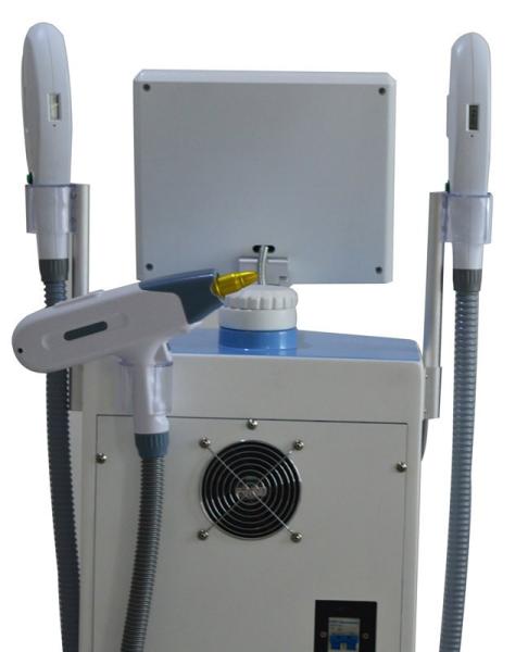 O salão de beleza 3 segura 7 a máquina da remoção do cabelo do laser do Ipl SHR dos filtros