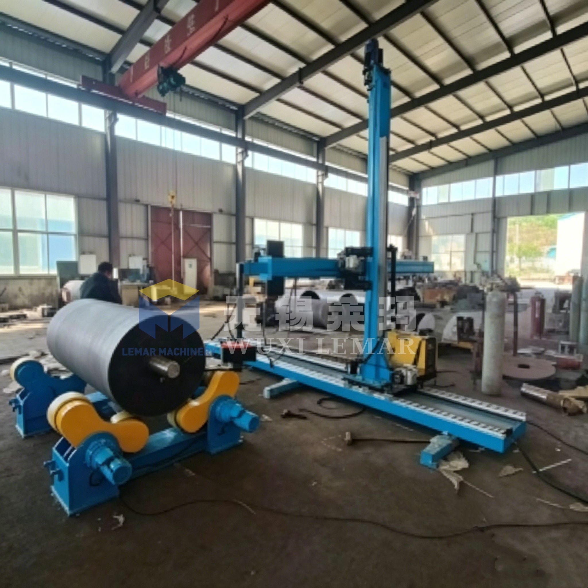 3m*3m Column & Boom Welding Manipulator for Vessel Circumferential & Longitudinal Seam Welding