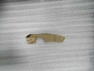Peças de bronze fazendo à máquina polonesas do CNC do espelho, componentes feitos à máquina precisão Rebarbação
