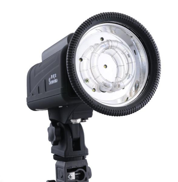 X-808 Series Studio flash light with Battery compartment, single lamp holder, 550 battery