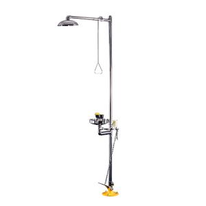 BH30-1018 Conexión rápida Seguridad ducha de emergencia y lavado de ojos Resistencia a la corrosión