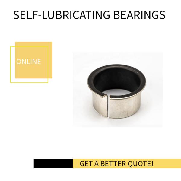 Steel Backed Self Lubricating Bronze Bushings  Material