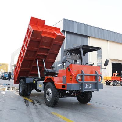Caminhão de mineração subterrânea tipo freio a ar 12 toneladas 4x2 com certificação CE