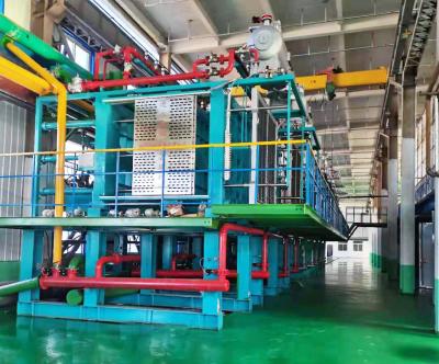 Máquina automática de moldagem de forma a vácuo EPS com controlo PLC para caixa de peixe