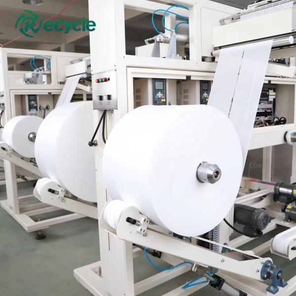 8000 Wipes Production Line Spunlace Material Baby Wet Wipes Folding and Packing Machine