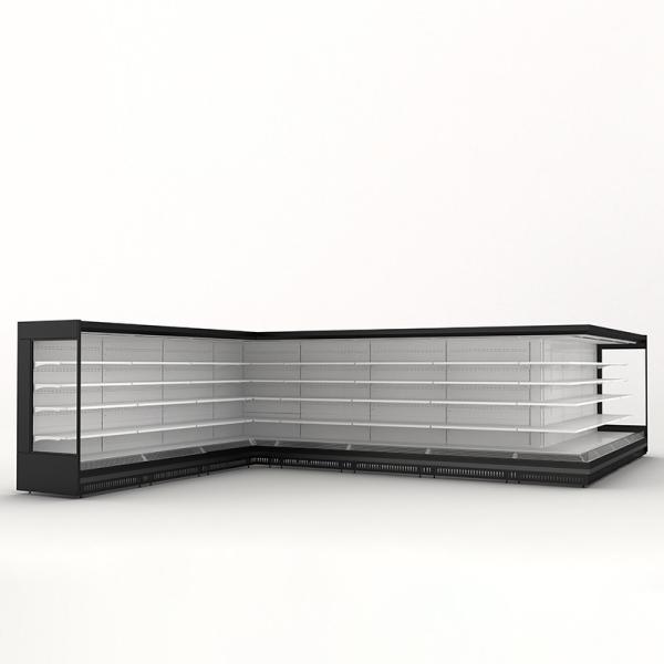 Arsenbo 50HZ Open Front Display Chiller , Antiwear Large Shop Display Fridge