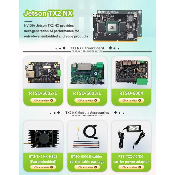 AI Embedded NVIDIA Jetson Module TX2 NX Edge Computing Development Board Processor 900-13636-0010-000
