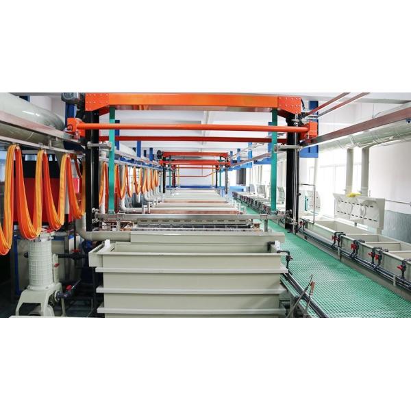 Galvanized Aluminum Oxidation Gold Plated Silver Electroplating Production Line