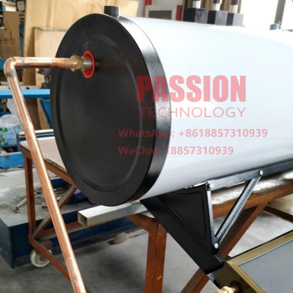 Closed Loop 300L Flat Panel Solar Water Heater Flat Plate Blue Solar Collector