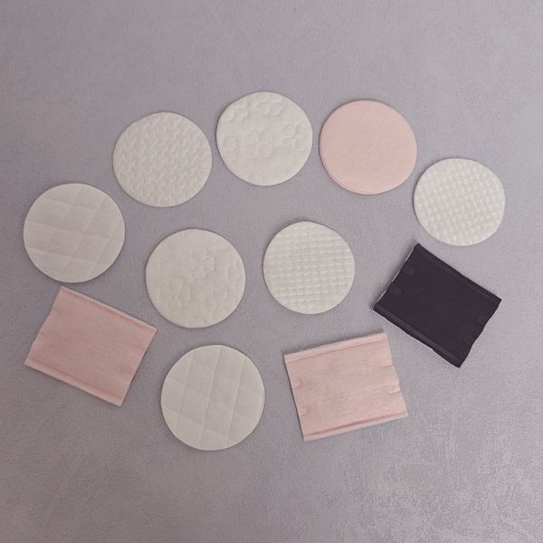 Customizable Disposable Organic Cotton Face Cleaning Pads Soft Design Logo for Facial Use Premium Custom Cosmetic Cotton Pads