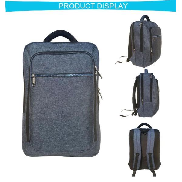 Nylon Waterproof Ladies Office Laptop Bag Backpack For Multi - Function