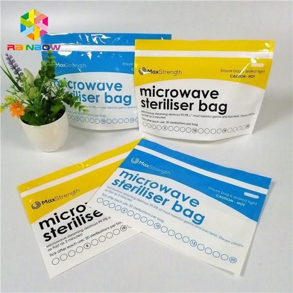 Silicone Snack Food Packaging Bags Reusable Leakproof Foodsaver For Heating / Freezing