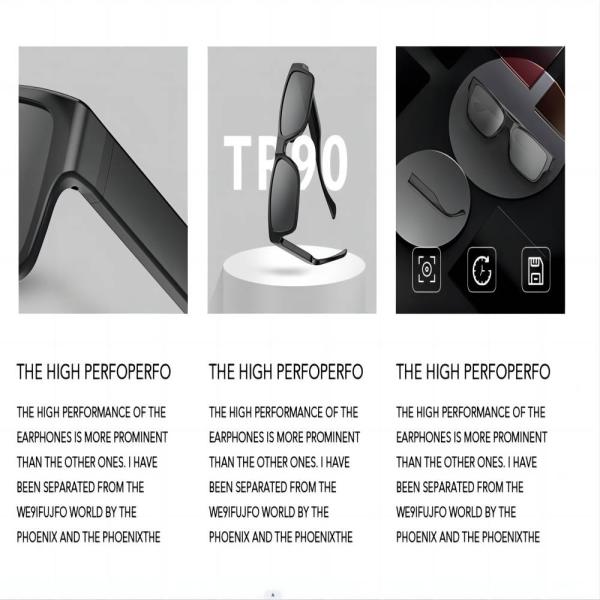 Take Photo Recording Video Spy Video Sunglasses For Outdoor Activities