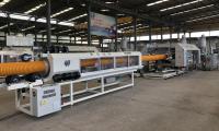Facile d'utilisation PP PE machine de tuyau ondulé de tuyau ondulé en plastique ligne d'extrusion