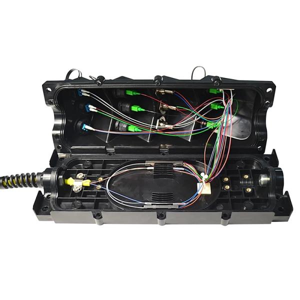 Hybrid or Non-Armoured Cable Type 8/12/24 Port IP68 Rated FTTH Optical Terminal Box