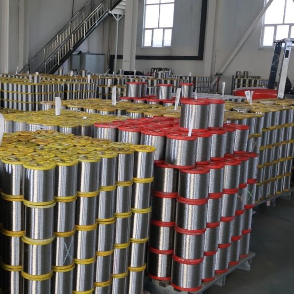 Medium Hard Bright 304 / 316 Stainless Steel Wire 0.02-20mm  High Strength